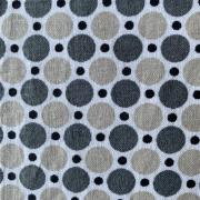 pois gris anthracite/taupe